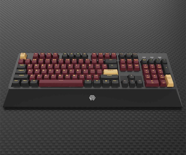 Bàn phím cơ Mojike GK1 Black Red