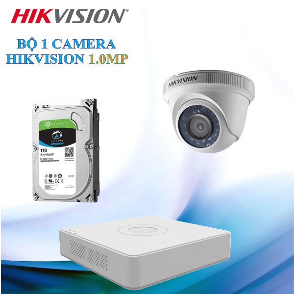 Trọn Bộ 01 Camera Hikvision 1.0MP Chính Hãng Hotline: 0783 55 77 33 Trọn Bộ 01 Camera Hikvision 1.0MP Chính Hãng Hotline: 0783 55 77 33