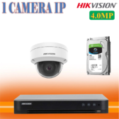 Trọn Bộ 01 Camera Hikvision 4.0MP Chính Hãng Hotline: 0783 55 77 33