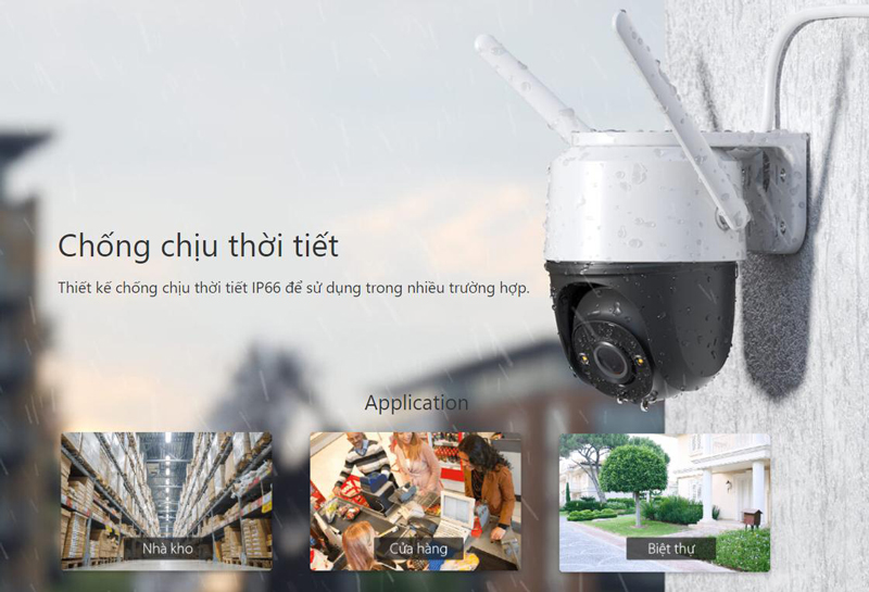 Camera Wifi Kbone PTZ Full Color 4.0MP KN-S45F giá tốt