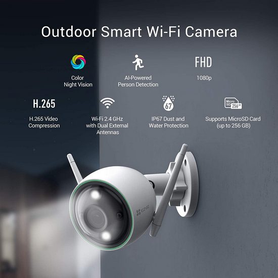 Código de descuento EZVIZ C3N IP Camera | Oferta de cámaras de vigilancia -  GizChina.it